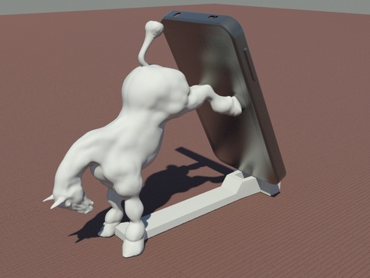smartphone horse holder 3d models download creality cloud tools 3d print model - Mito3D