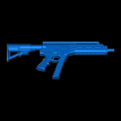 smg 3d modelle download realität wolke 3d print model - Mito3D