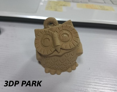 sourire hibou bague Liège filaments 3d print model - Mito3D