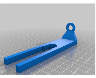 Haken Bar draussen 3d print model - Mito3D