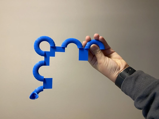 serpent signet 3d modèles télécharger créalité nuage éducation 3d print model - Mito3D