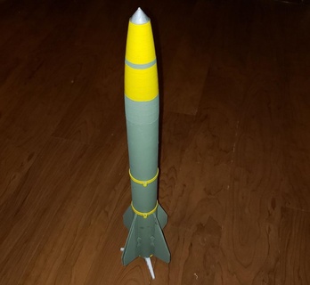 Schlange Auge Bombe Rakete 3d print model - Mito3D