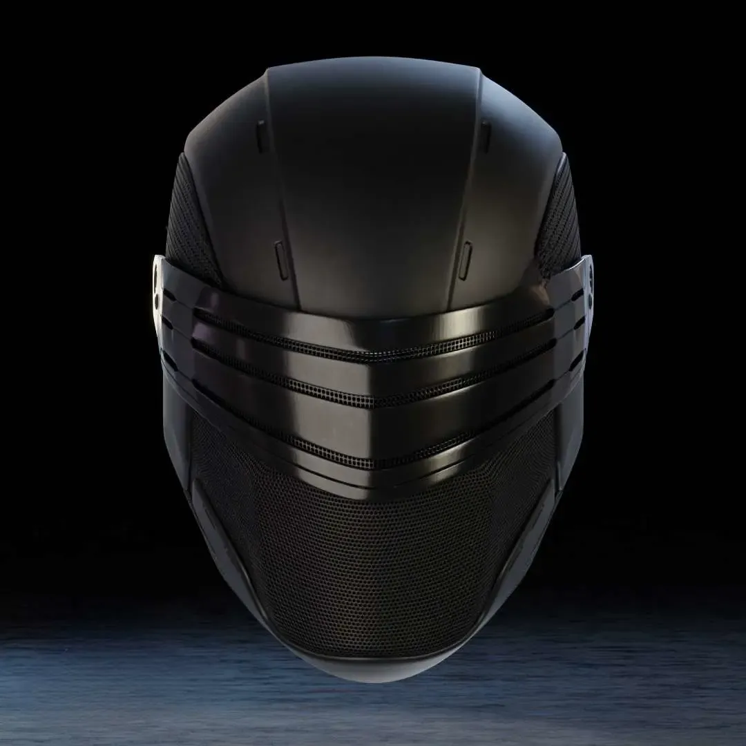 snake eyes helmet 3d models download creality cloud 3D print model - Mito3D