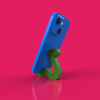 serpiente teléfono estante soporte bricolaje diy 3d print model - Mito3D