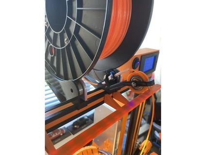 snap on 2020 rolo filamento guia impressora partes acessórios 3d print model - Mito3D