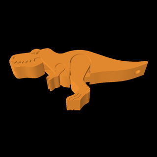 snap rex Animals 3d print model - Mito3D