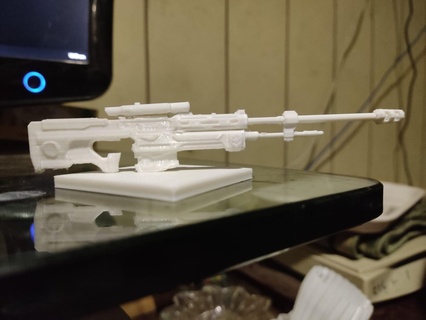 atirador elite rifle 3d print model - Mito3D