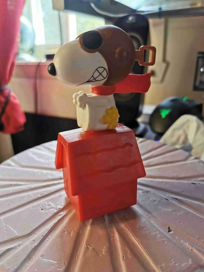 snoopy vs rosso barron 3d modelli scarica creality nube 3d print model - Mito3D