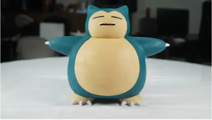 snorlax pokemon 3d modelli scarica creality nube 3d print model - Mito3D