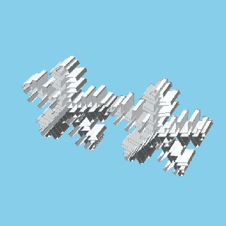 snowflake 002 nestable box v2 Others 3d print model - Mito3D