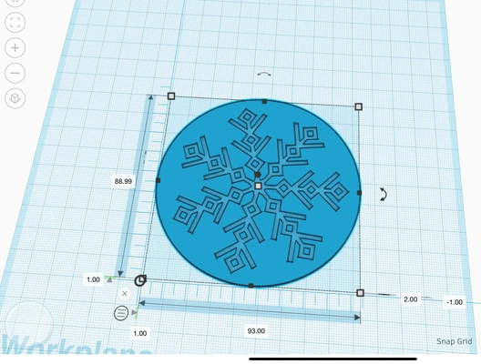 floco neve copo montanha russa 3d modelos baixar crialidade nuvem 3d print model - Mito3D