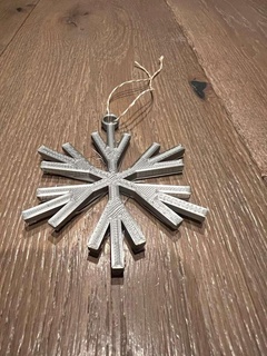 snowflake ornament Home Decor 3d print model - Mito3D