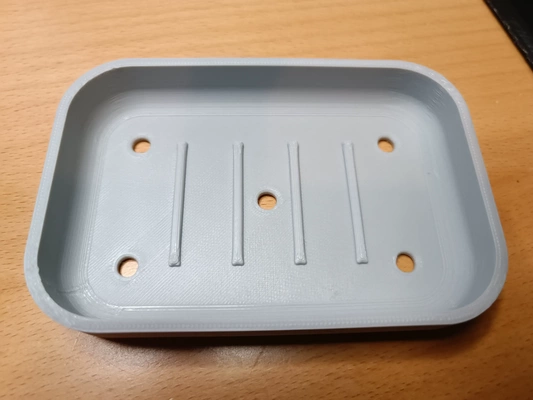 savon plat 3d modèles télécharger créalité nuage 3d print model - Mito3D