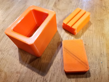 jabón prensa molde 3d print model - Mito3D