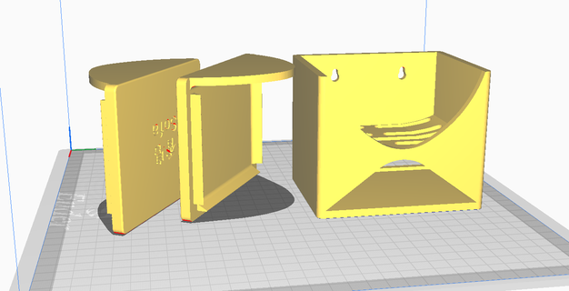 sofá caja casa 3d print model - Mito3D
