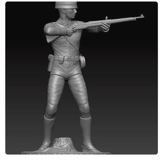 soldado Männer 3d print model - Mito3D