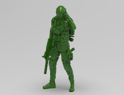 soldier3 Men 3d print model - Mito3D