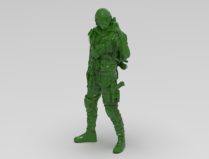 soldier5 Men 3d print model - Mito3D