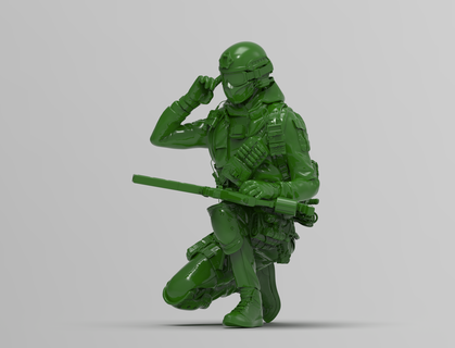 soldier6 Men 3d print model - Mito3D