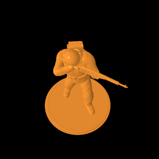 soldado grandioso v1 juguetes juegos 3d print model - Mito3D