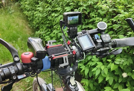 solido montare Presto montaggio gopro Camera gli sport all'aperto 3d print model - Mito3D