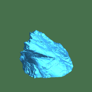 solido roccia semplice 3d Modelli Scarica creality nube rocce 3d print model - Mito3D