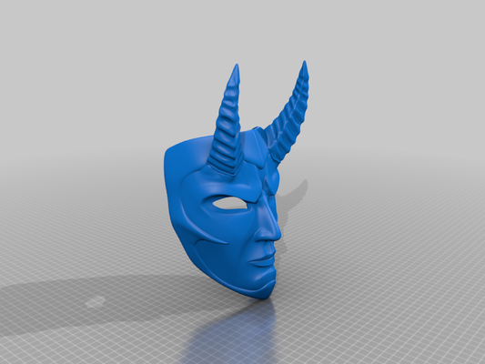 solitaire cosplay mask 3d models download creality cloud 3d print model - Mito3D