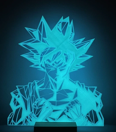 son goku 3d models download creality cloud 3d print model - Mito3D