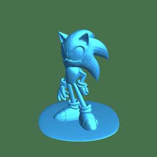 Sonic accesorios 3d print model - Mito3D