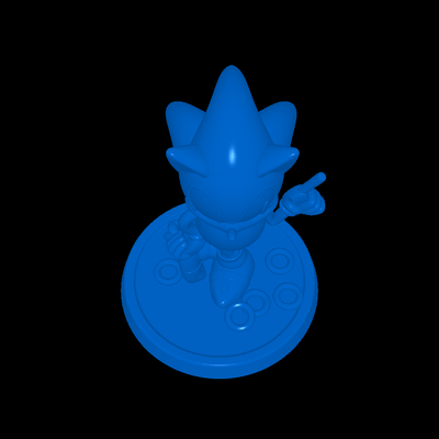 sonic hedgehog 3d models download creality cloud characters 3d print model - Mito3D