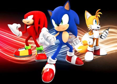 Sonic equipo juguetes juegos 3d print model - Mito3D