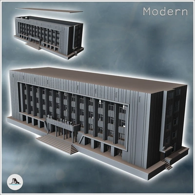 sovyet rusça yönetim bina platform 11 mi 3d modeller indir creality bulut 3d print model - Mito3D