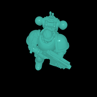 espace marines douane personnages 3d print model - Mito3D