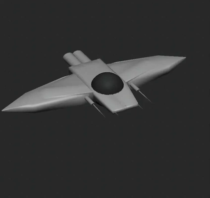 space ship 3d models download creality cloud 3d print model - Mito3D