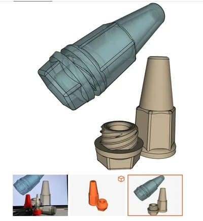 faísca plugue caixa m14 3d modelos baixar crialidade nuvem 3d print model - Mito3D