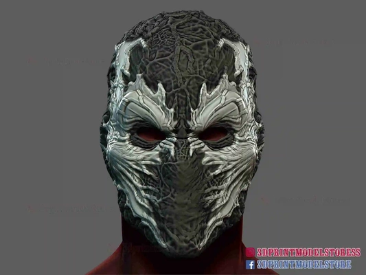 spawn helmet - marvel cosplay halloween mask 3d models download creality cloud masks & helmets 3d print model - Mito3D