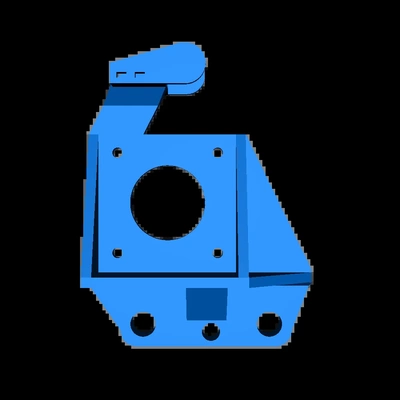 speeddrive mount bmg cableclip 3d modèles télécharger créalité nuage 3d print model - Mito3D