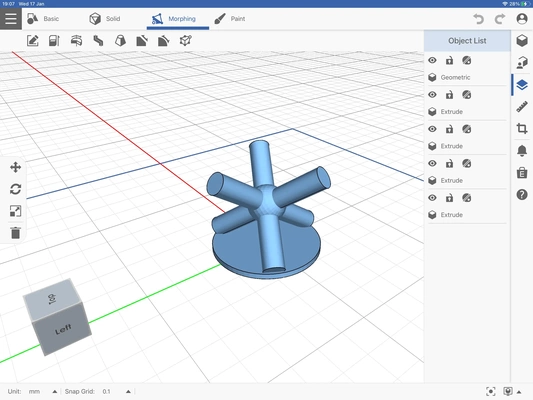 kugel stativ stand 3d modelle download realität wolke 3d print model - Mito3D