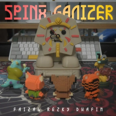 sphinx ganizer 3d modèles télécharger créalité nuage 3d print model - Mito3D