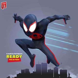spider-man - across spider-verse Fictional Characters 3d print model - Mito3D