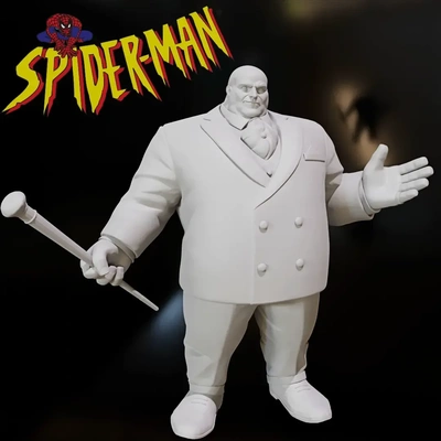 spider man kingpin 3d modeller indir creality bulut 3d print model - Mito3D