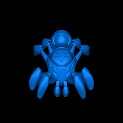 spinne 3d modelle download realität wolke 3d print model - Mito3D