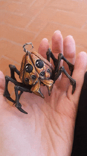 örümcek kabak cadılar bayramı canavar canavarlar 3d print model - Mito3D