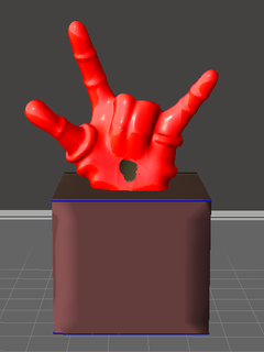 spiderman hand tissue box cover Home Decor 3d print model - Mito3D