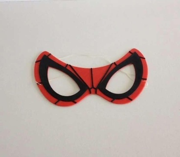 Spider Kinder Party Maske Mode 3d print model - Mito3D