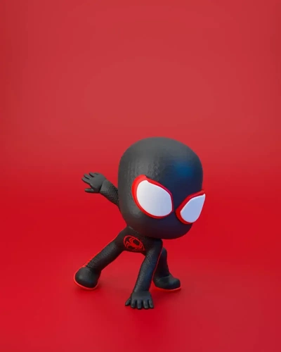 homme araignée miles morales travers spiderverse 3d modèles télécharger créalité nuage 3d print model - Mito3D