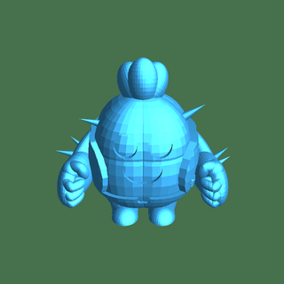 spike Fictional Characters 3d print model - Mito3D