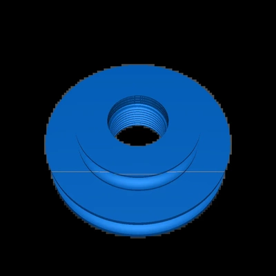 spindel rolle 3d modelle download realität wolke 3d print model - Mito3D