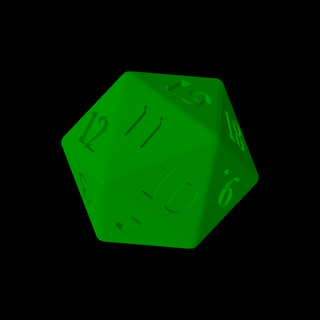 spindown d20 bianca puzzle Brain teasers 3d print model - Mito3D