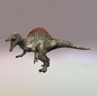 spinosaurus animales 3d print model - Mito3D
